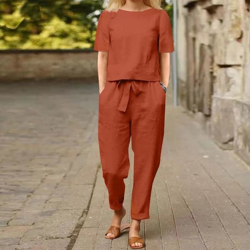 KS | Elegant, colorful 2-piece summer set