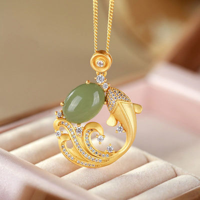 Vintage Handmade Gold Pendant
