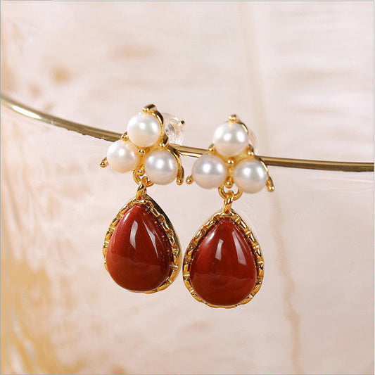 Delicate Artisan Silver Earring