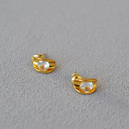Delicate Artisan Silver Earring