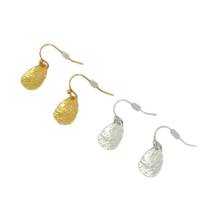 Delicate Artisan Gold Earring