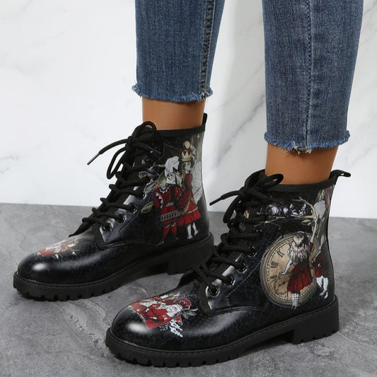 Vintage Inspired Orthopedic Boots