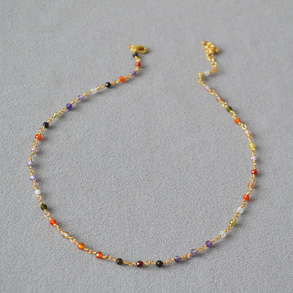 Delicate Artisan Gold Necklace
