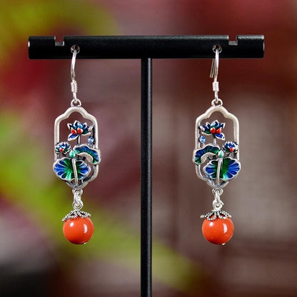 Delicate Artisan Silver Earring