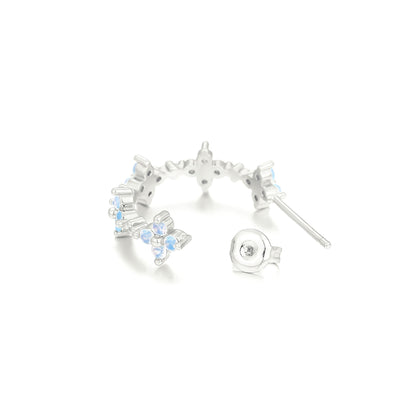 Beautiful Silver Earring with Unique Style