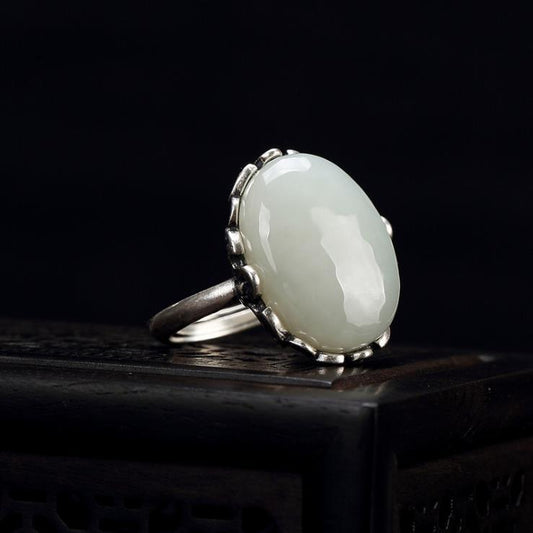 Beautiful Silver Ring with Unique Style