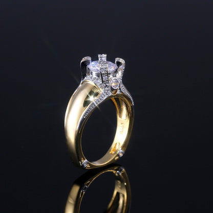 Classic Gold Ring with Timeless Appeal