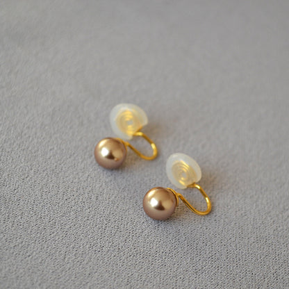 Delicate Artisan Pearl Earring