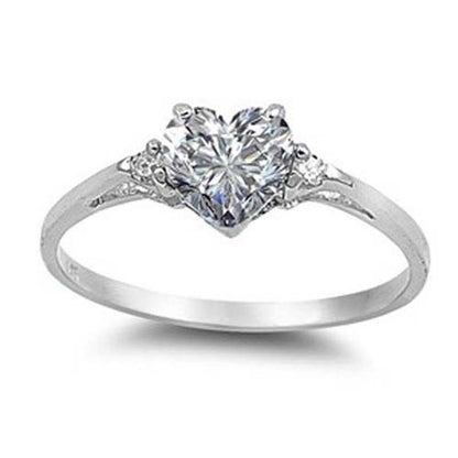 Romantic Silver Ring for Special Moments