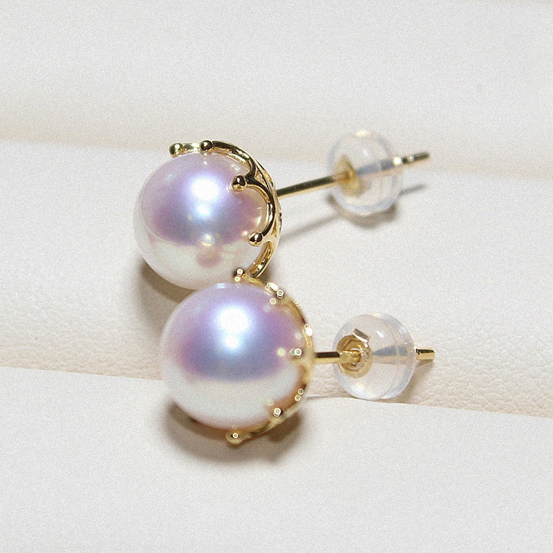 Delicate Artisan Pearl Earring