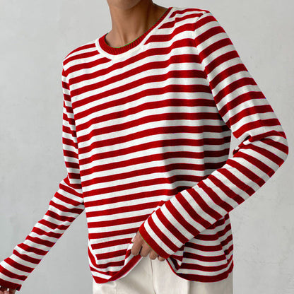 KS | Classic striped long-sleeved shirt