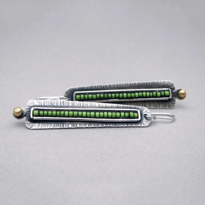 Beautiful Silver Earring with Unique Style