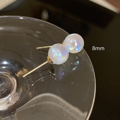 Delicate Artisan Pearl Earring