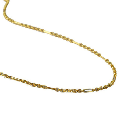 Delicate Artisan Gold Necklace