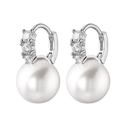 Delicate Artisan Pearl Earring