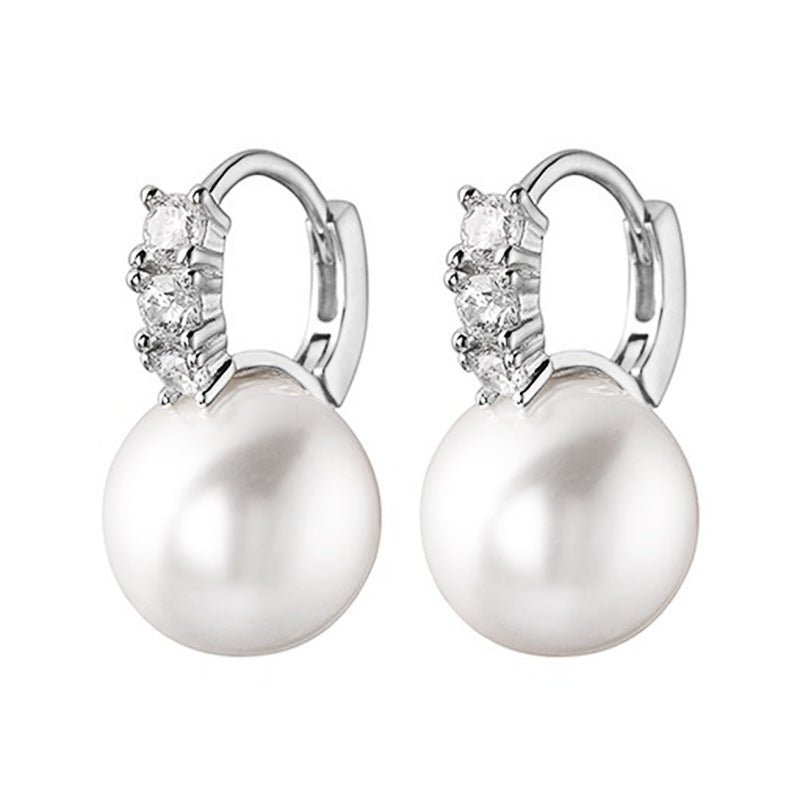 Delicate Artisan Pearl Earring