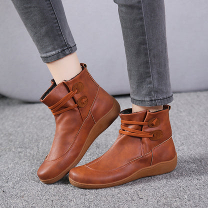 Vintage Inspired Orthopedic Boots