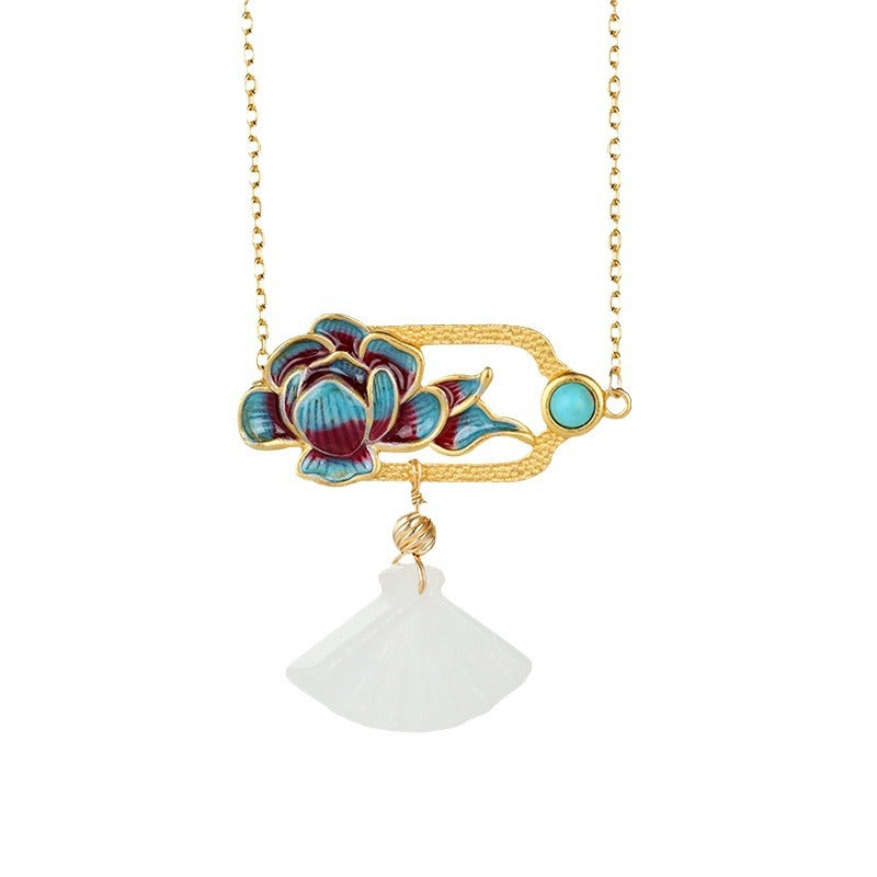 Vintage Handmade Gold Necklace