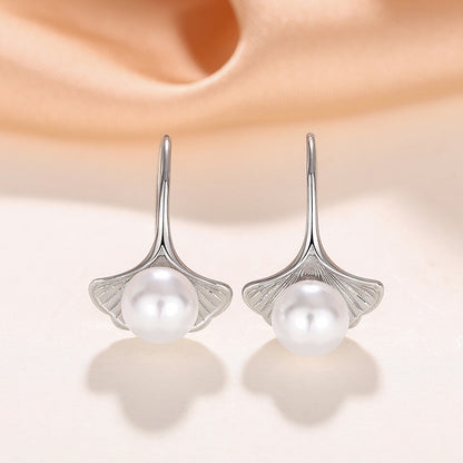 Delicate Artisan Pearl Earring