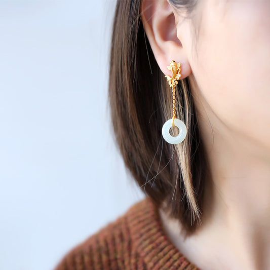 Classic Silver Earring with Timeless Appeal