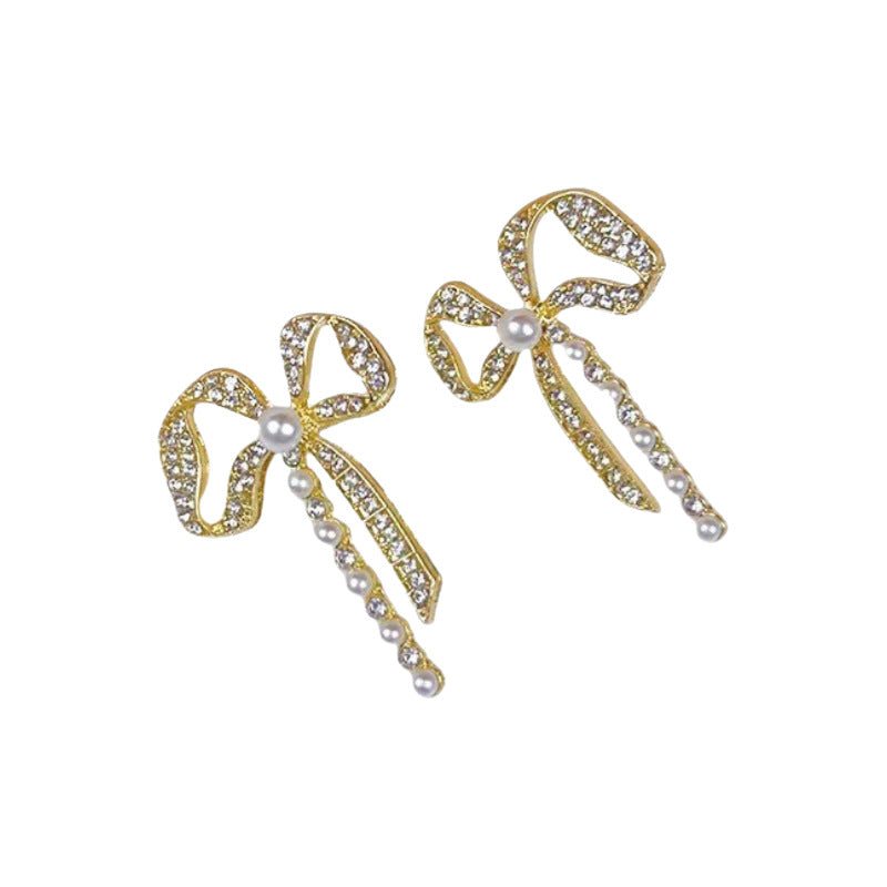 Delicate Artisan Pearl Earring