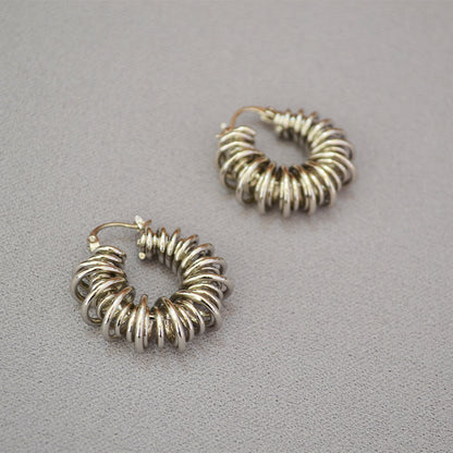 Beautiful Gold Earring with Unique Style