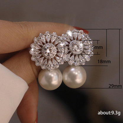 Delicate Artisan Pearl Earring