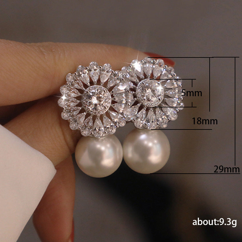 Delicate Artisan Pearl Earring