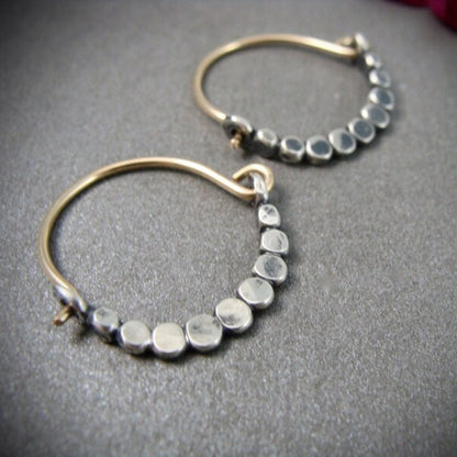 Beautiful Silver Earring with Unique Style