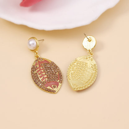 Delicate Artisan Pearl Earring
