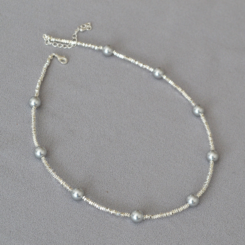 Stunning Silver Necklace for Daily Wear