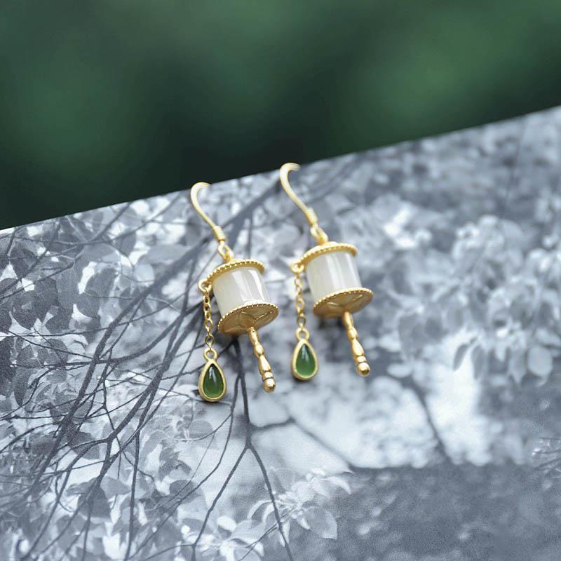 Vintage Handmade Silver Earring