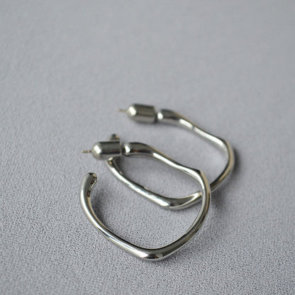 Delicate Artisan Silver Earring