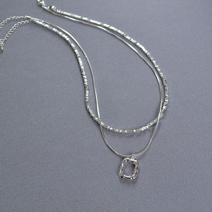 Stunning Silver Necklace for Daily Wear