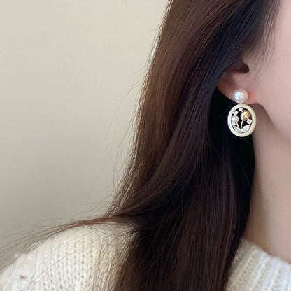 Vintage Handmade Pearl Earring