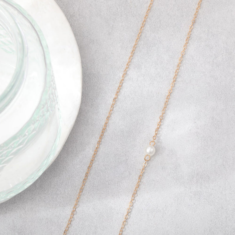 Vintage Handmade Gold Necklace