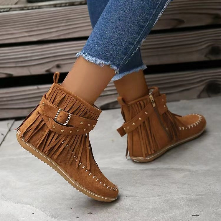 Classic Orthopedic Boots with Timeless Style