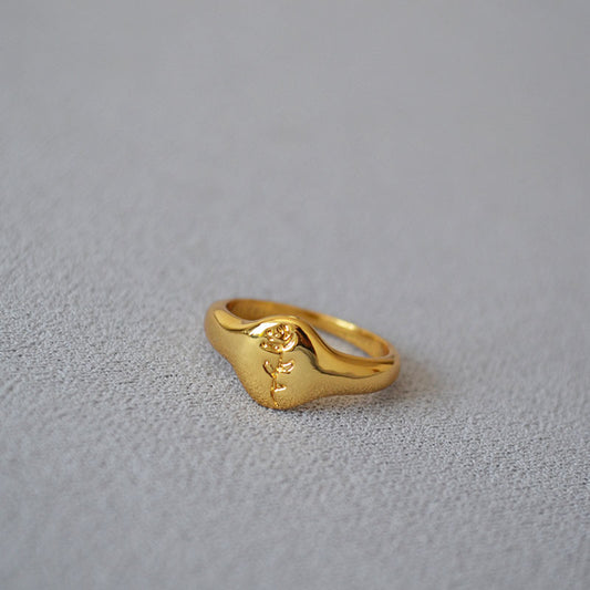 Charming Gold Ring for Any Occasion