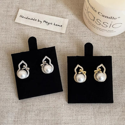 Delicate Artisan Pearl Earring