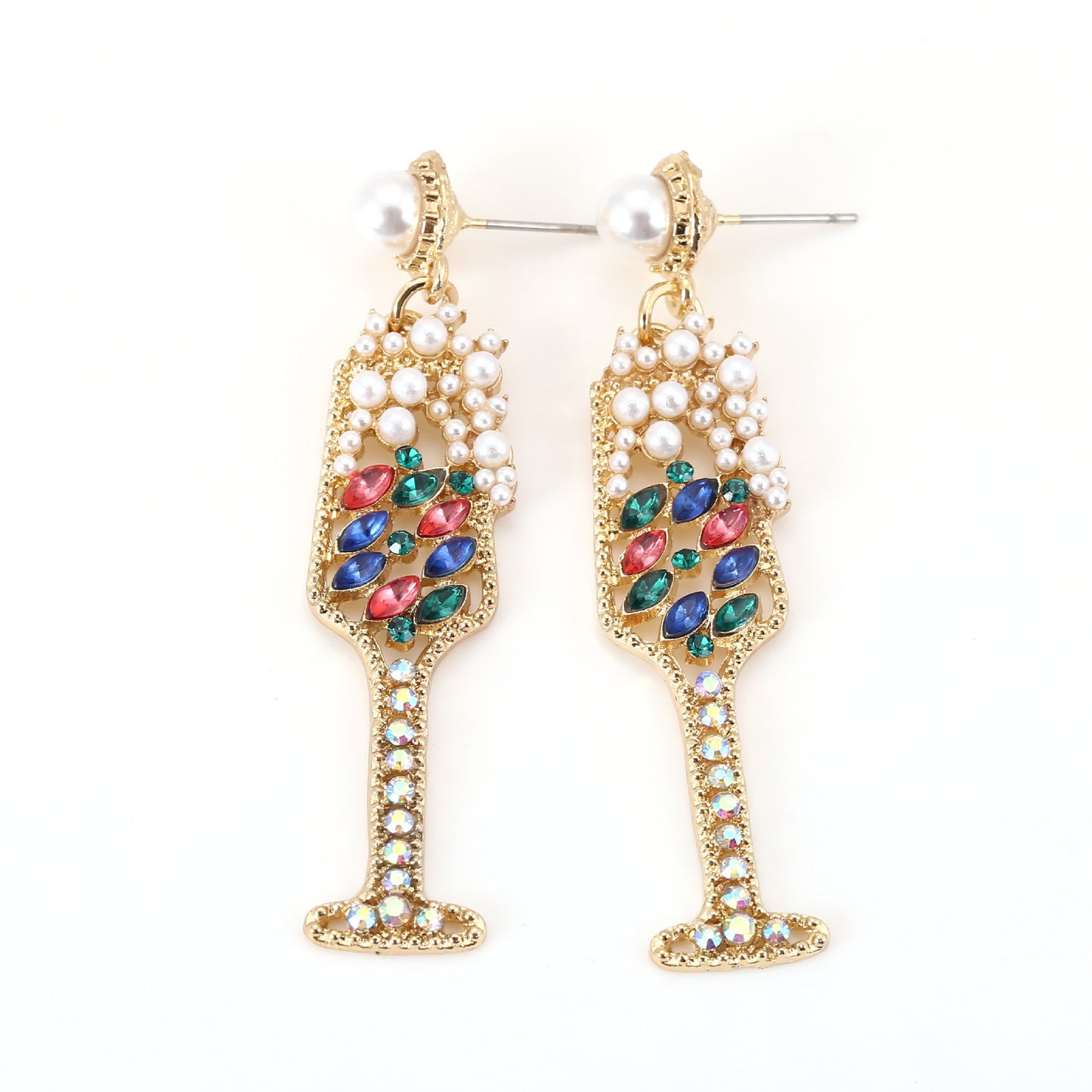 Delicate Artisan Pearl Earring