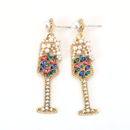 Delicate Artisan Pearl Earring