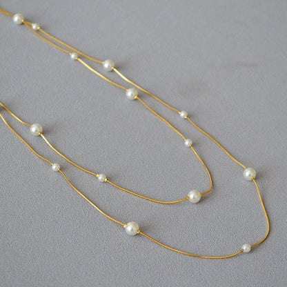 Romantic Pearl Necklace for Special Moments