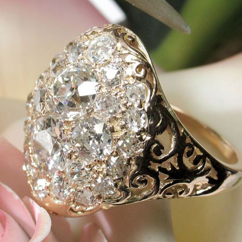 Romantic Gold Ring for Special Moments