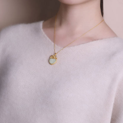 Delicate Artisan Silver Necklace
