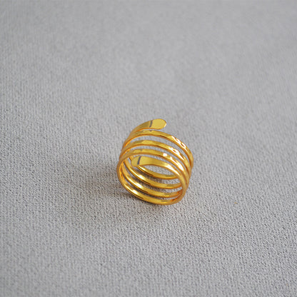 Classic Gold Ring with Timeless Appeal