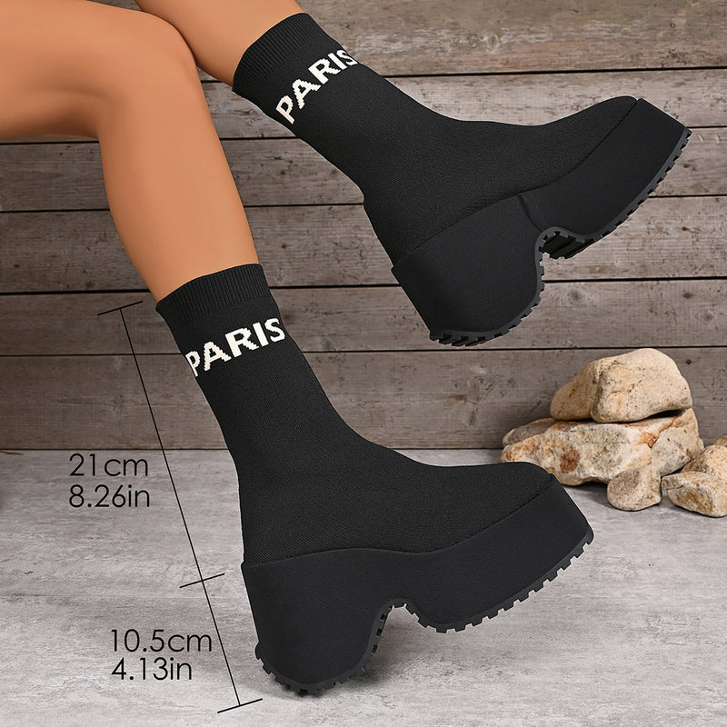 Chic Orthopedic Boots with Unique Design