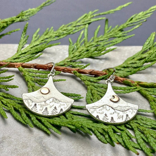 Delicate Artisan Silver Earring
