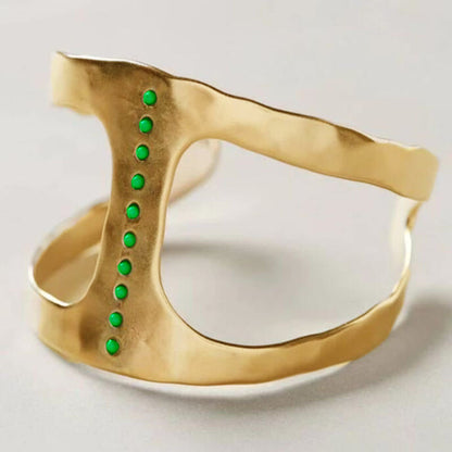 Delicate Artisan Gold Ring