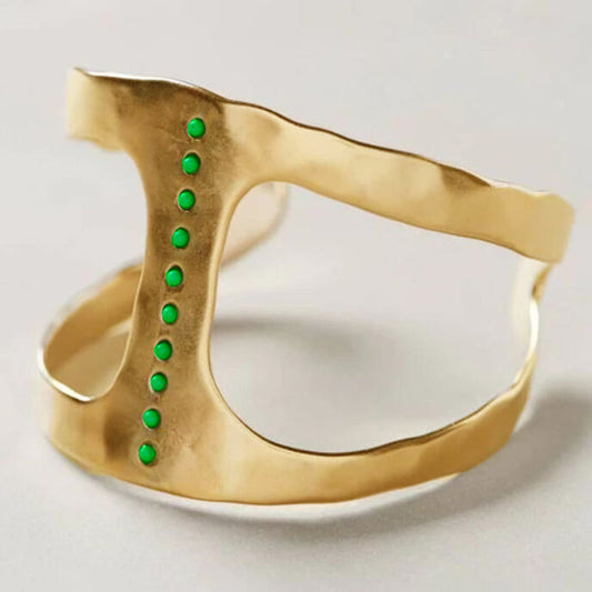 Delicate Artisan Gold Ring