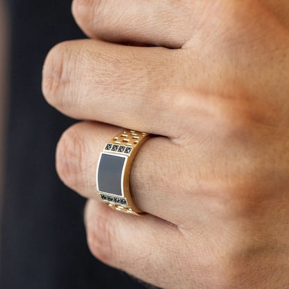 Romantic Gold Ring for Special Moments
